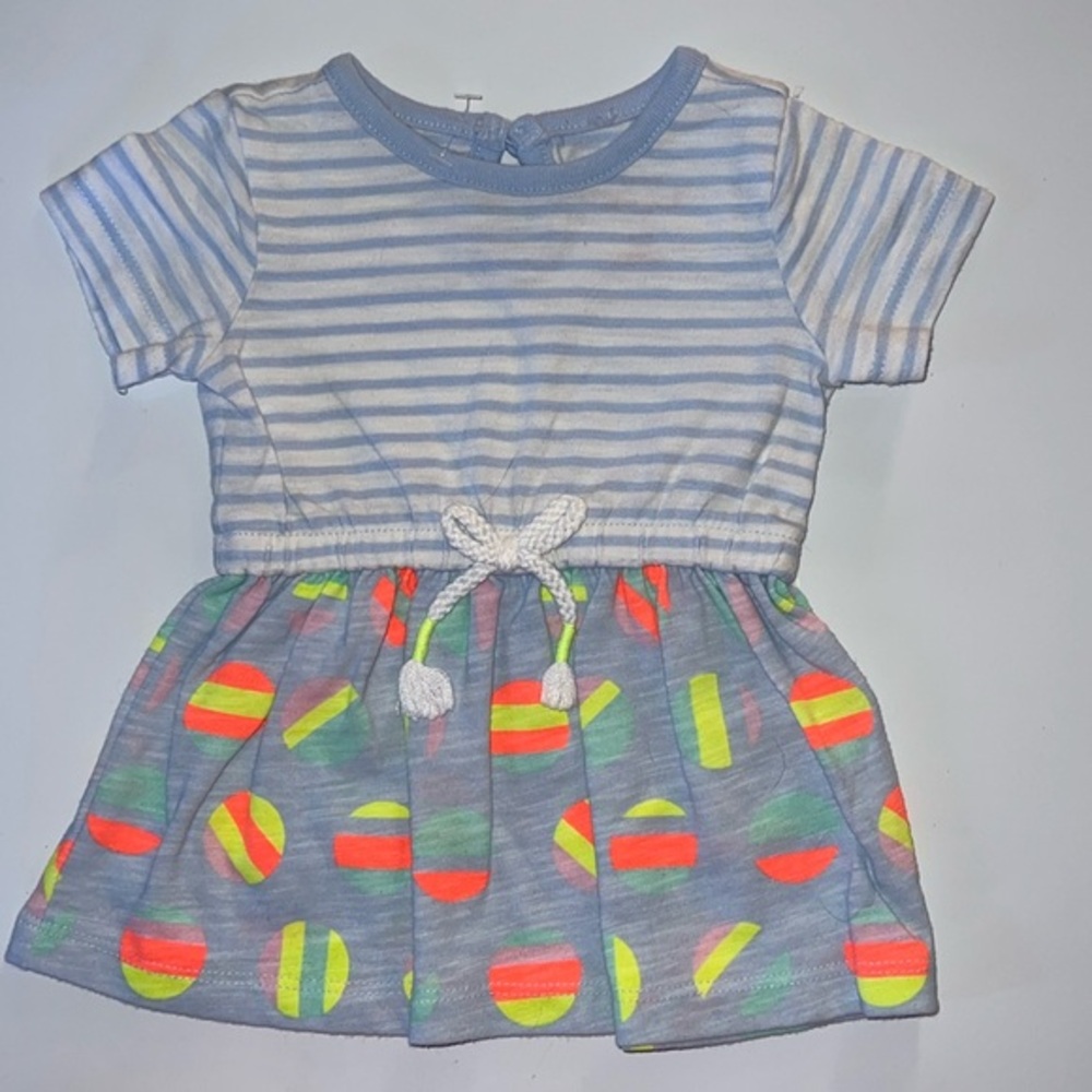 🛍 CUTE Little GIRLS DRESS SIZE 0-3 MONTHS 🛍